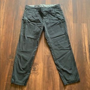 JCrew Scout Chino Crops in Teal